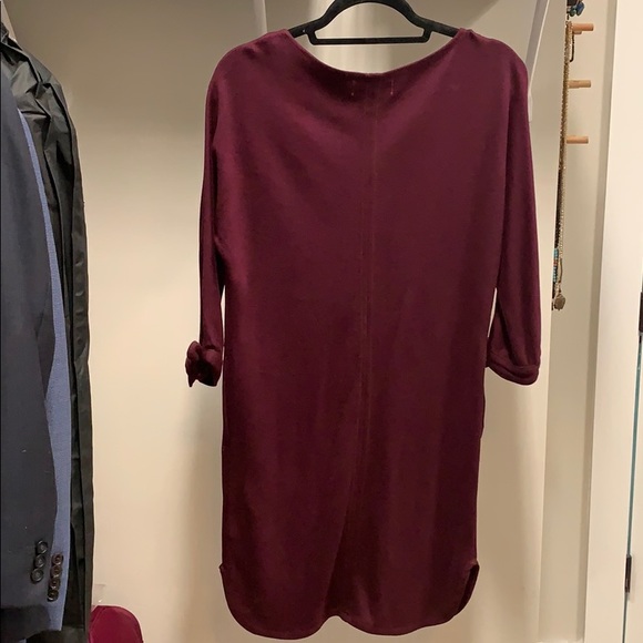 Burgundy pocket dress - Picture 2 of 2